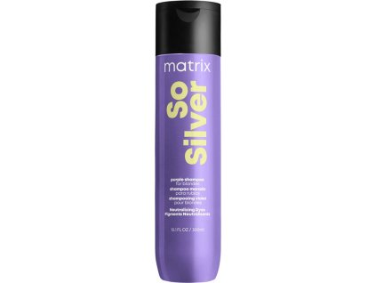 9188 matrix so silver neutralizujuci sampon na blond alebo sive vlasy 300 ml