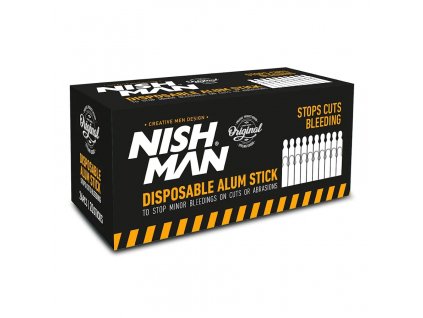 9774 nishman disposable alum sticks 20x 24 ks