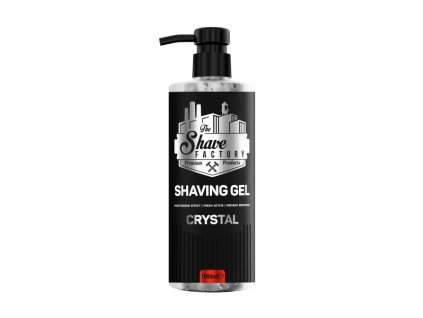 9855 the shave factory shaving gel crystal 1000 ml