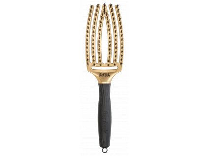 9864 2 olivia garden finger brush kefa na vlasy masazna 6 radova stredna gold