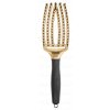 9864 2 olivia garden finger brush kefa na vlasy masazna 6 radova stredna gold