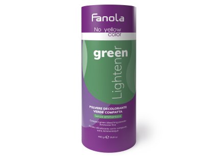 4779 fanola odbarvovaci prasek no yellow green zeleny 450g