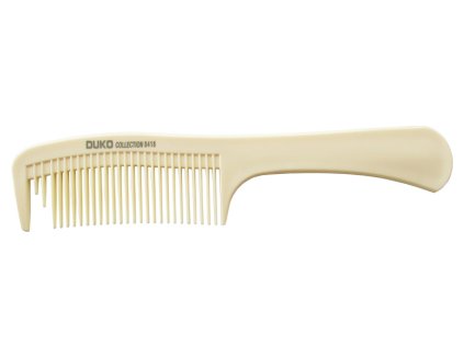 Hřeben bílý s rukojetí ABS /P8418