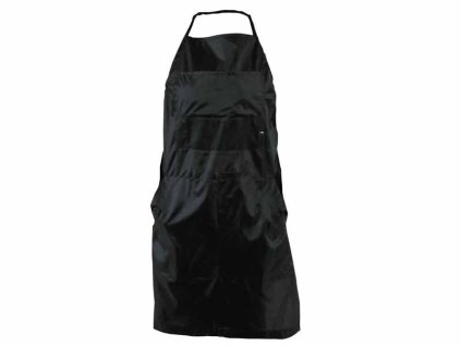 Kadeřnická zástěra černá nylon / 784