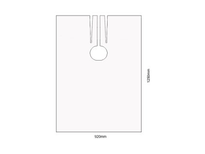 5826 plastenka jednorazova 50ks 125x92cm 291