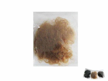 Síťka na vlasy jemná 3ks blond / 4201 blond