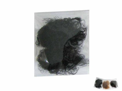 Síťka na vlasy jemná 3ks černá / 4201černá