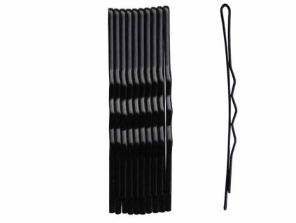 6054 vlasova sponka 7cm cerna 527b