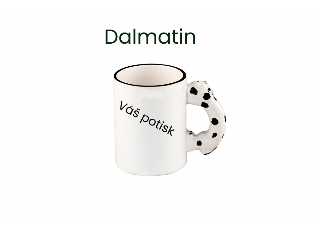 Dětský keramický hrnek dalmatin