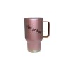 Růžový termohrnek 450ml s vlastním potiskem