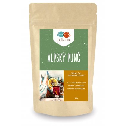 Alpský punč - Černý čaj aromatizovaný