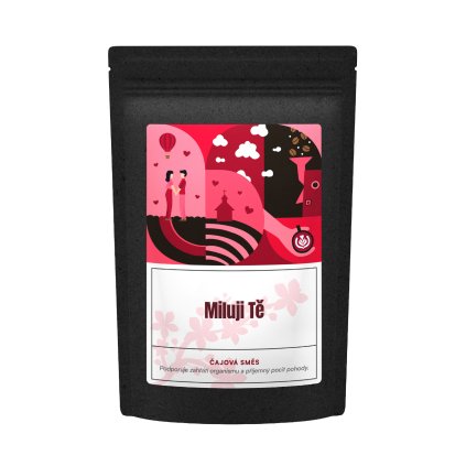 Miluji tě ❤️ Milenci - Valentýnský černý čaj