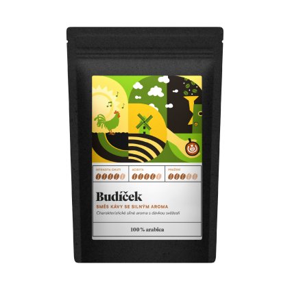 Budíček - směs kávy