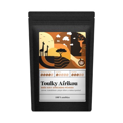Toulky Afrikou - směs kávy