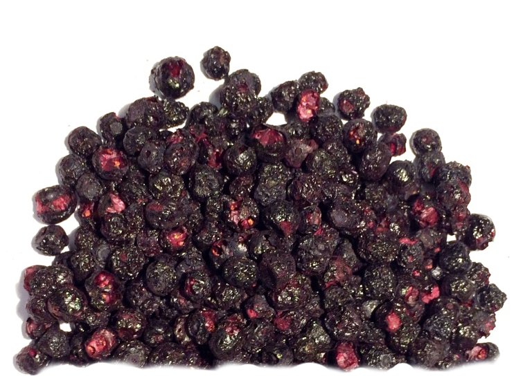 Levně Borůvky - Mrazem sušené ovoce Velikost balení: 100 g