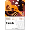 Uganda - jednodruhová káva - robusta s hustou pěnou, ideální na espresso
