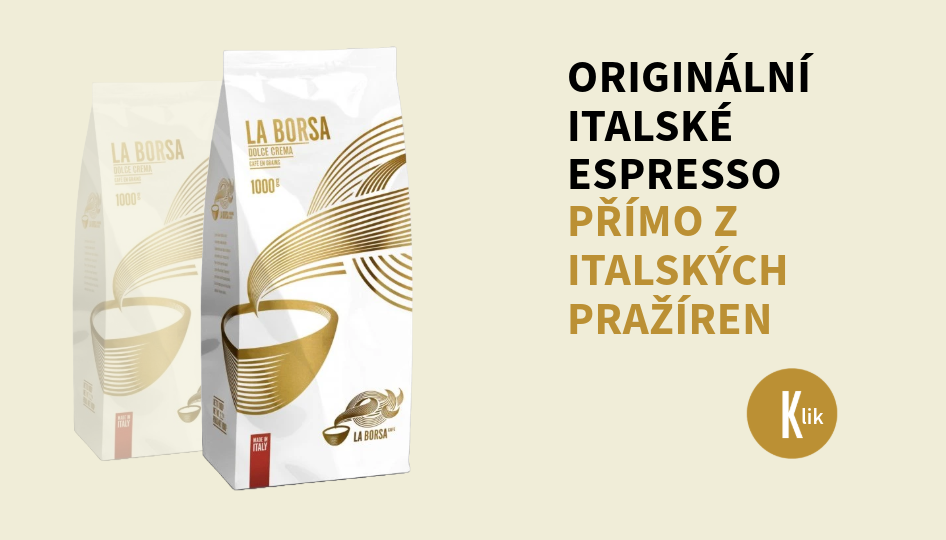ORGILNÁ ITALSKÁ KÁVA LA BORSA