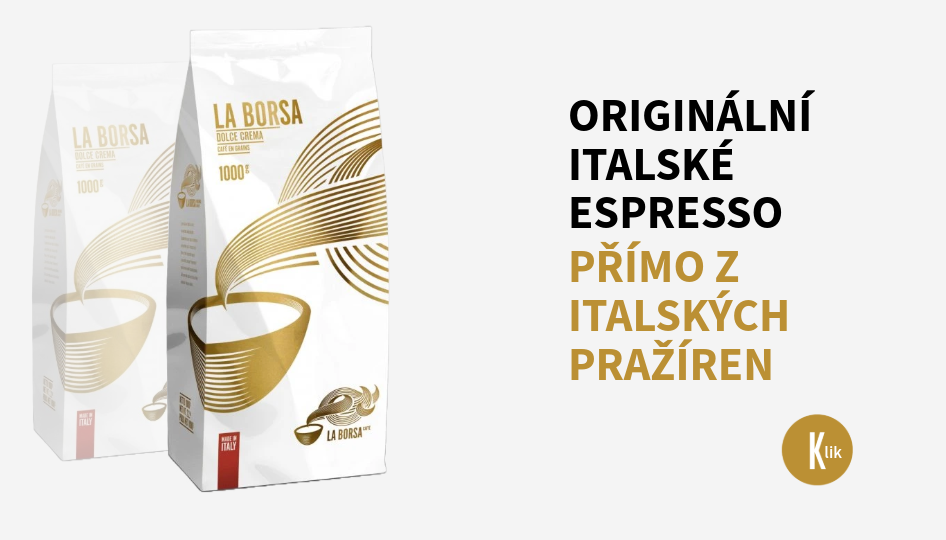 ORGILNÁ ITALSKÁ KÁVA LA BORSA