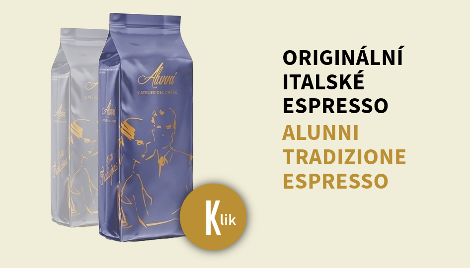 ORIGINÁLNÍ ITALSKÉ ESPRESSO ALUNNI TRADIZIONE