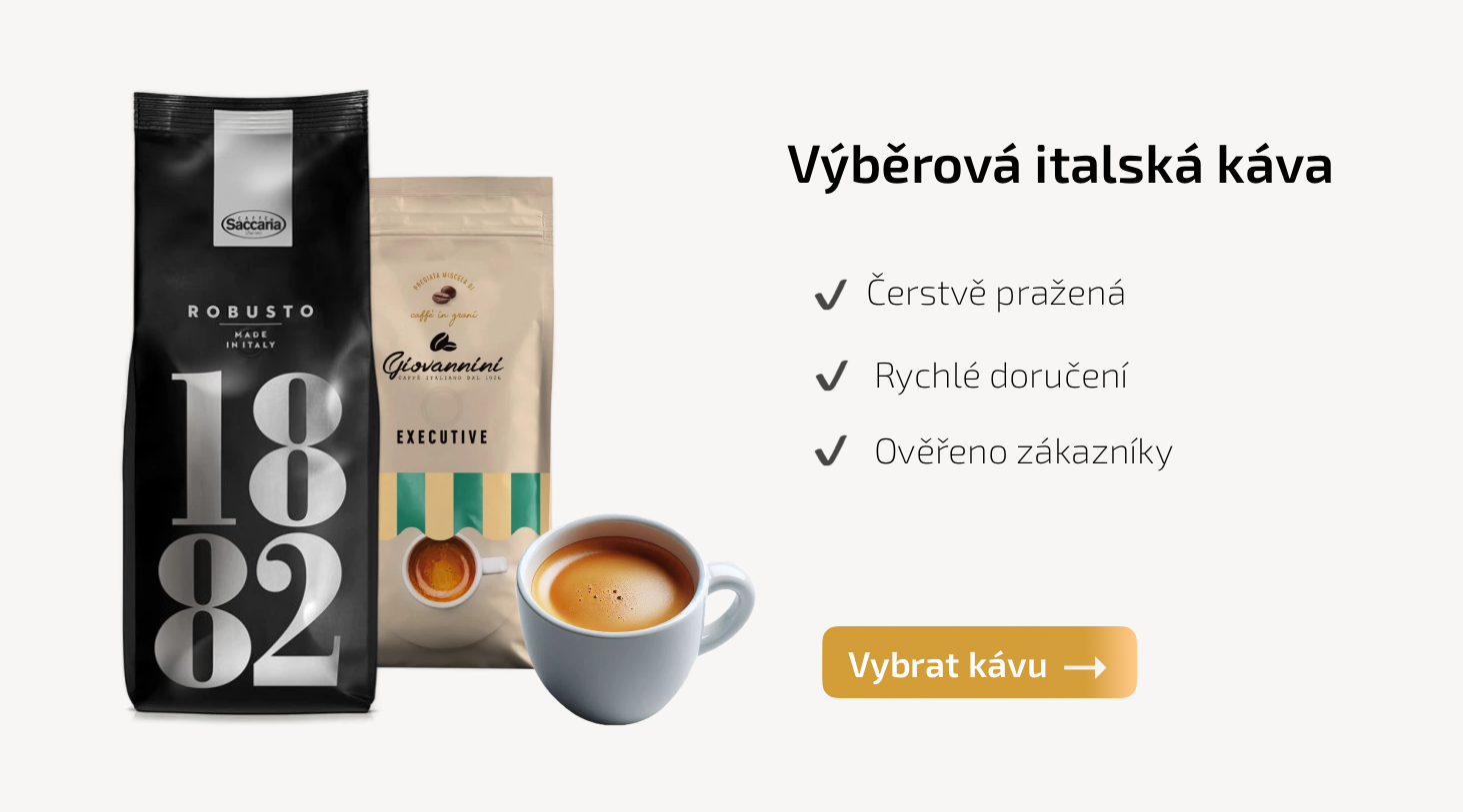 Výběrová italská káva 2026