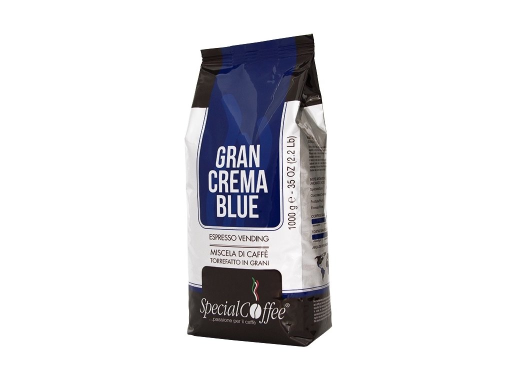 SpecialCoffee Gran Crema Blue 1 Kg zrnková káva