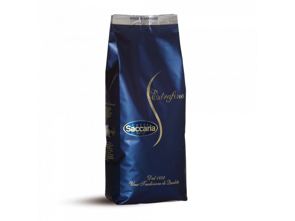 Saccaria Extrafino 1 Kg zrnková káva