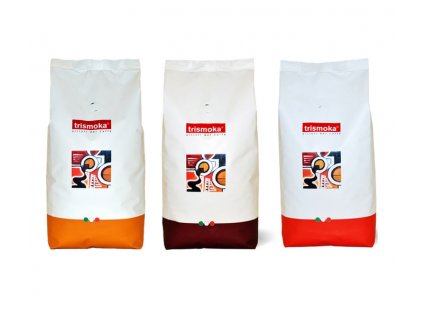 Degustatní balíček Trismoka 3 x 1 Kg kávy