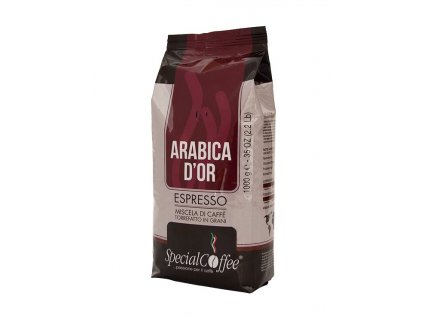 SpecialCoffee Arabica d'Oro 100% arabica 6x1 Kg zrnková káva