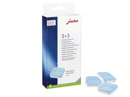 JURA tablety na odvápnění 3x3 ks