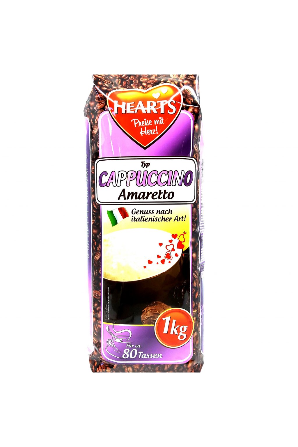 Hearts cappuccino Amaretto 1 kg