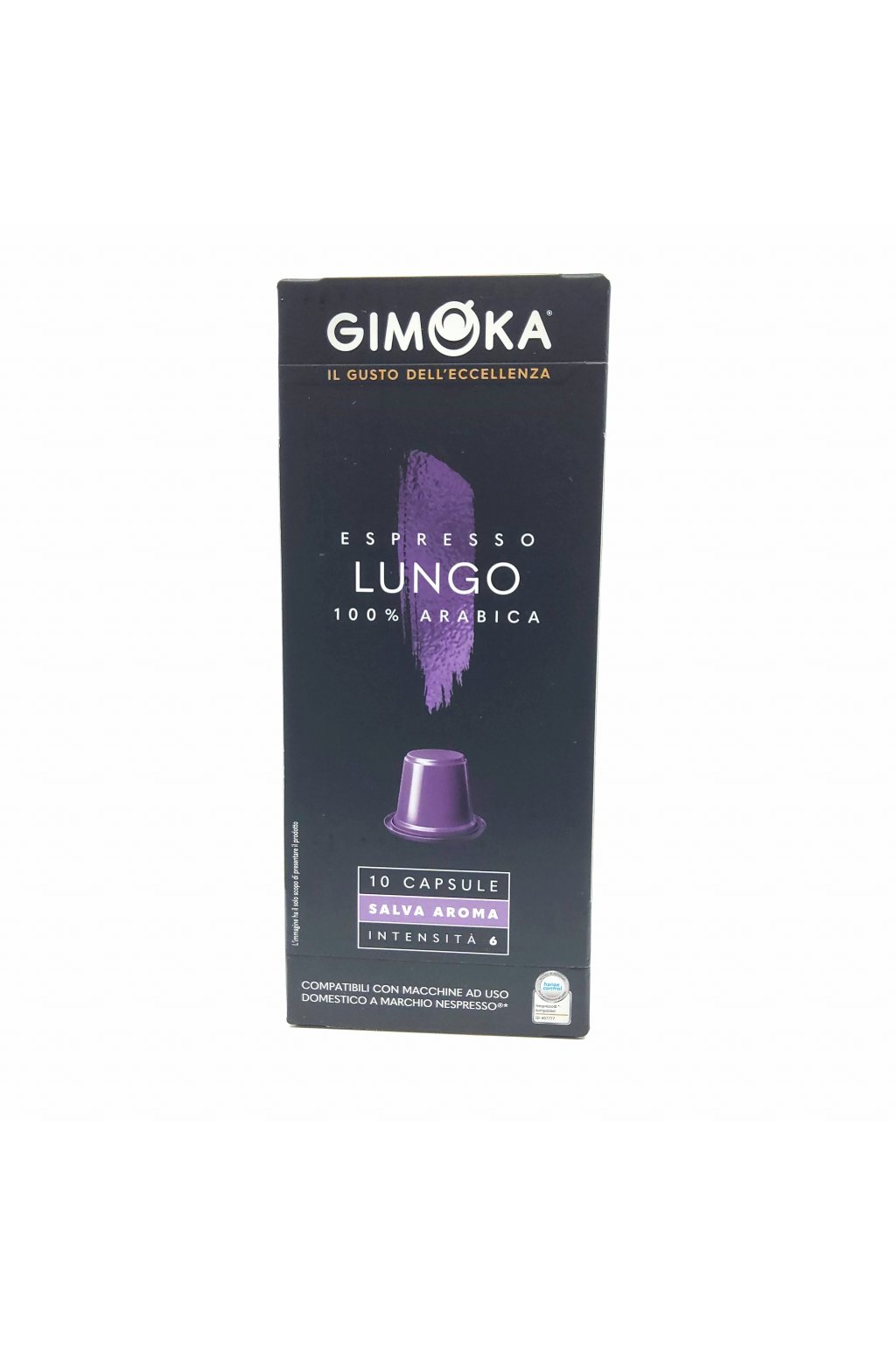 Gimoka Lungo kapsule Nespresso 10 ks
