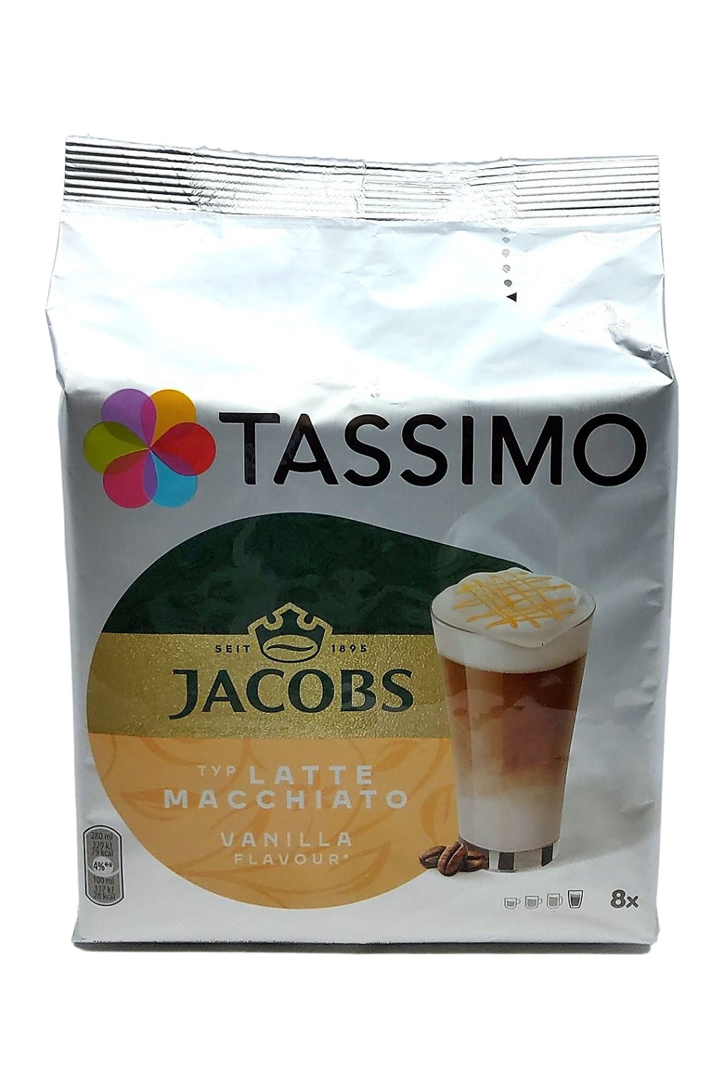 Tassimo Jacobs Krönung Latte Macchiato Vanilla 8 ks