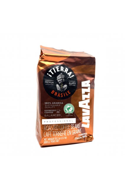 1271 lavazza tierra brazil 100 arabika zrnkova kava 1 kg