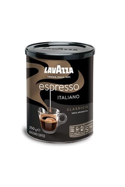 1388 lavazza espresso italiano classico doza mleta kava 250 g