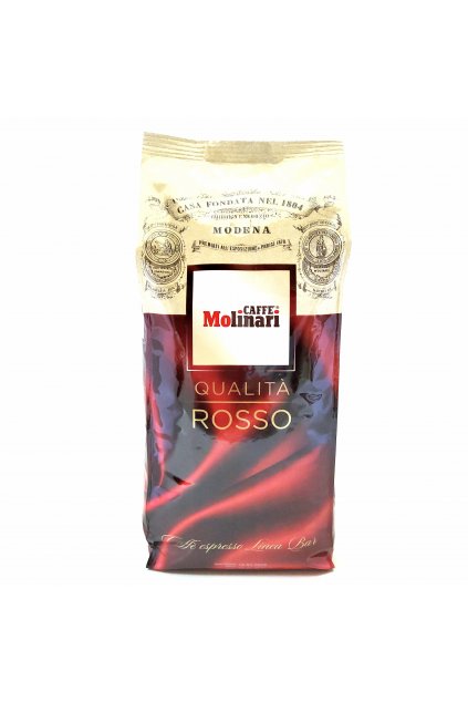 Molinari Qualita Rosso, Linea Bar, zrnková káva 1 kg
