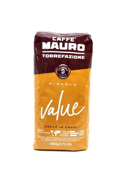 Mauro Vending VALUE zrnková káva 1 kg