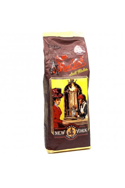 New York Caffé Extra 100% Arabica zrnková káva 1 kg