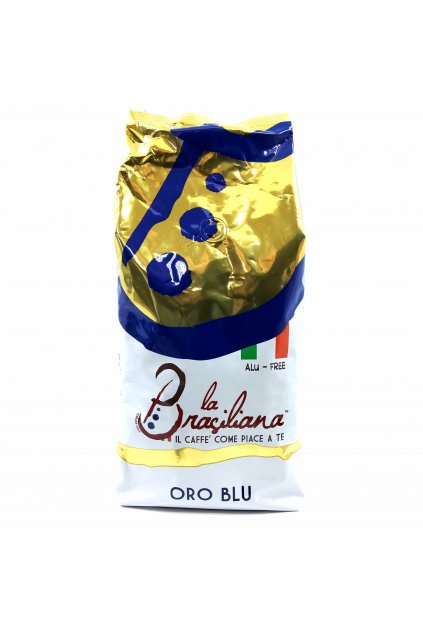 La Brasiliana Oro Blue zrnková káva 1 kg