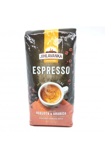 Jihlavanka Espresso zrnková káva 1000 g