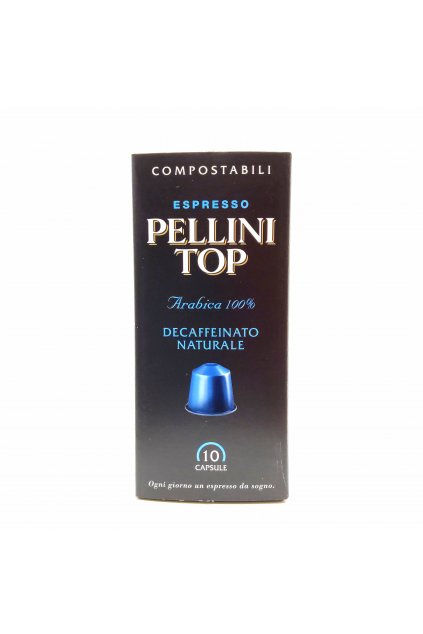 PELLINI TOP Arabica 100%  DECAFFEINATO pre Nespresso 10ks