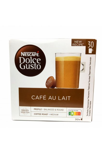 Nescafé Dolce Gusto CAFÉ AU LAIT kapsule 30 ks
