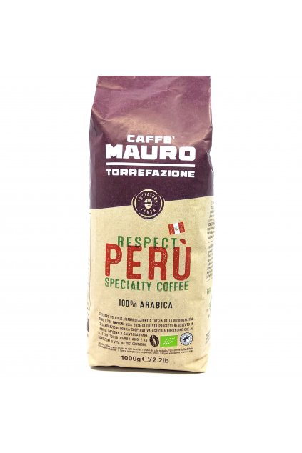 Mauro Respect PERU zrnková káva 1 kg
