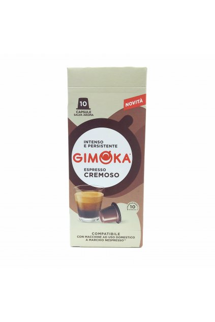 Gimoka Espresso Cremoso kapsule Nespresso 10 ks