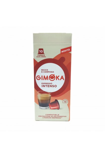 Gimoka Espresso Intenso kapsule Nespresso 10 ks