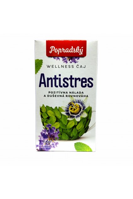 Popradský Wellness čaj antistres pozitívna nálada a duševná rovnováha