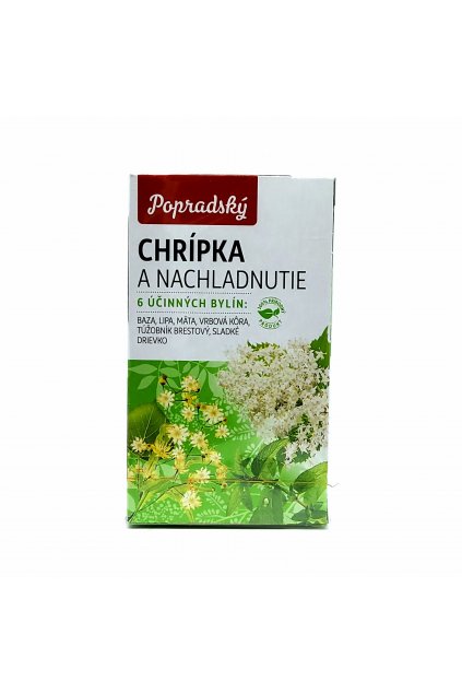 Popradský Funkčný čaj Chrípka a nachladnutie 23 g