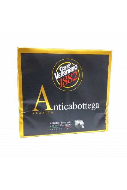 Vergnano Anticabottega Arabica mletá káva 2x250g