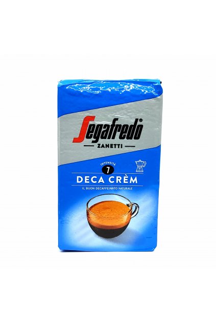 Segafredo Deca crém mletá káva 250 G