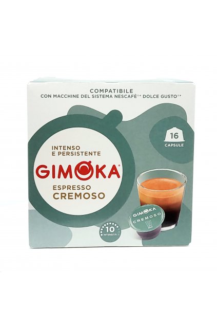 Gimoka Espresso Cremoso kapsule do Dolce Gusta 16 ks