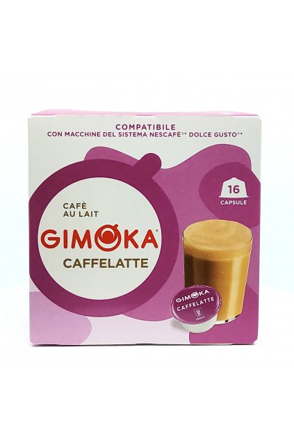 Gimoka Caffelatte kapsule do Dolce Gusta 16 ks